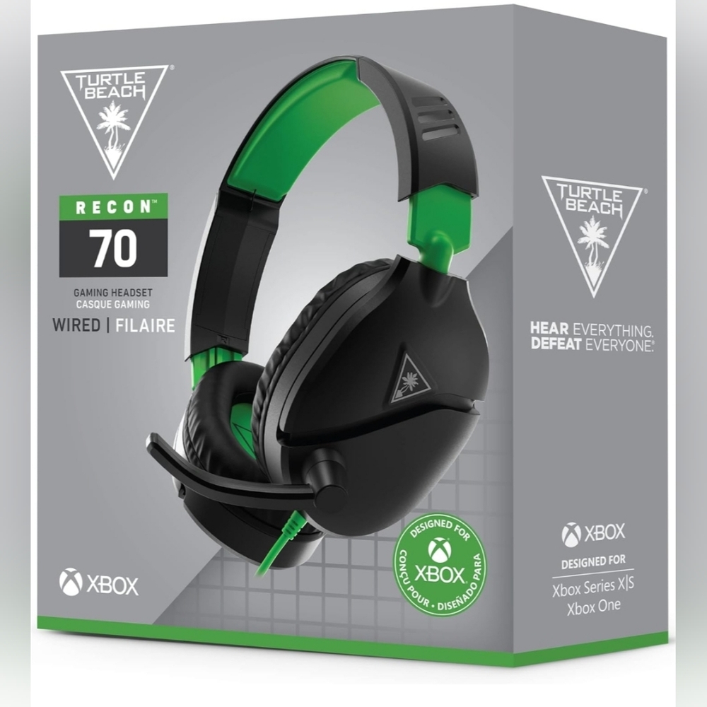 Turtle Beach Recon 70 Gaming Headset for Xbox One, PlayStation, Nintendo Sw, PC